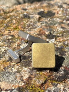 Element Eve - Eva Schöneweiß - Manschettenknöpfe Silber-Gold