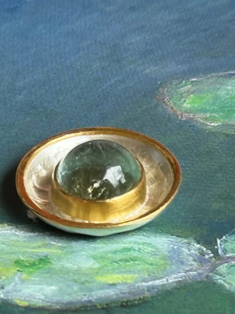 Element Eve - Eva Schöneweiß - Ohrringe Turmalin Silber-Gold
